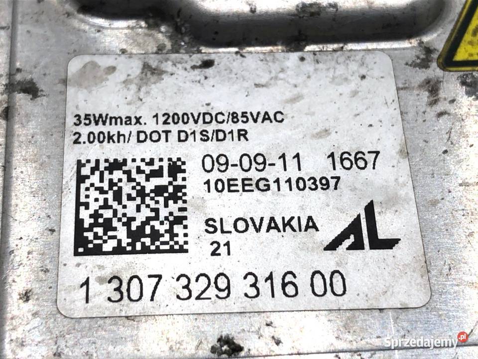 PRZETWORNICA XENON OPEL ASTRA J 130732931600 osobowe