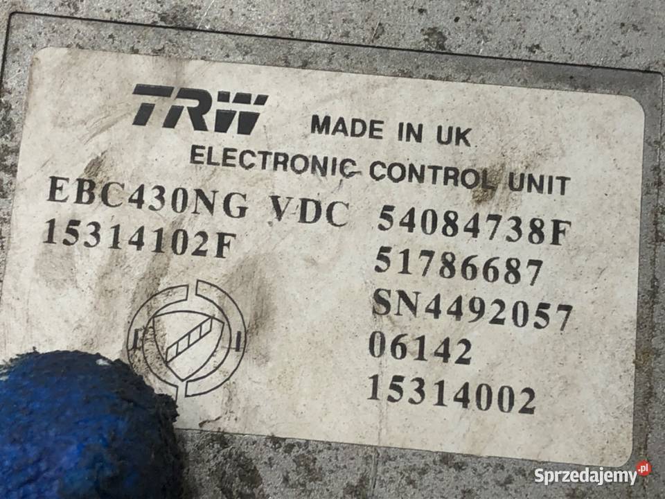 POMPA ABS ALFA 159 54084738F 19 150 0512 sprzedam