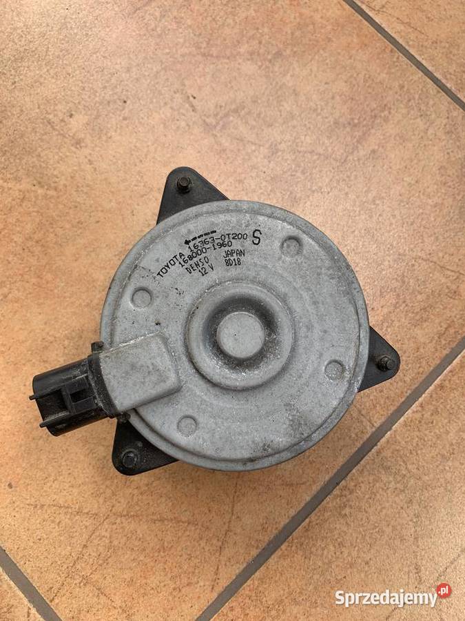 Silnik wentylatora chłodzącego TOYOTA COROLLA mazowieckie Warszawa