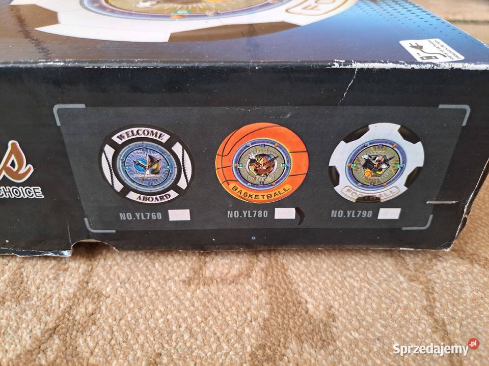 Zegar ścienny podświetlany Sport series Warszawa sprzedam