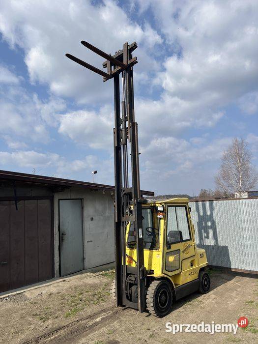 Wózek widłowy widlak Hyster H250 Diesel Isuzu Tuliszków