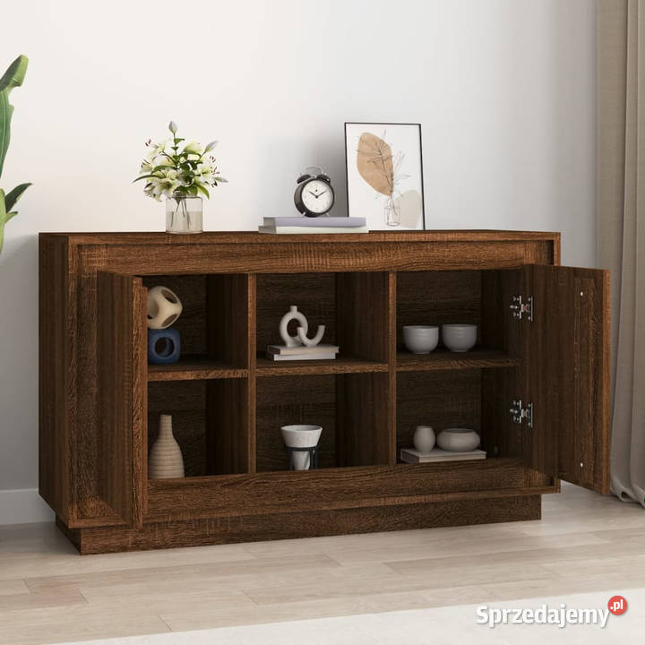 Szafka brązowy dąb 102x35x60 materiał Warszawa