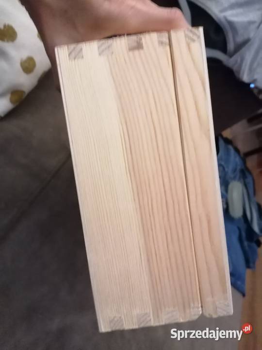 Pudełko pudło zamykane drewniane Poznań