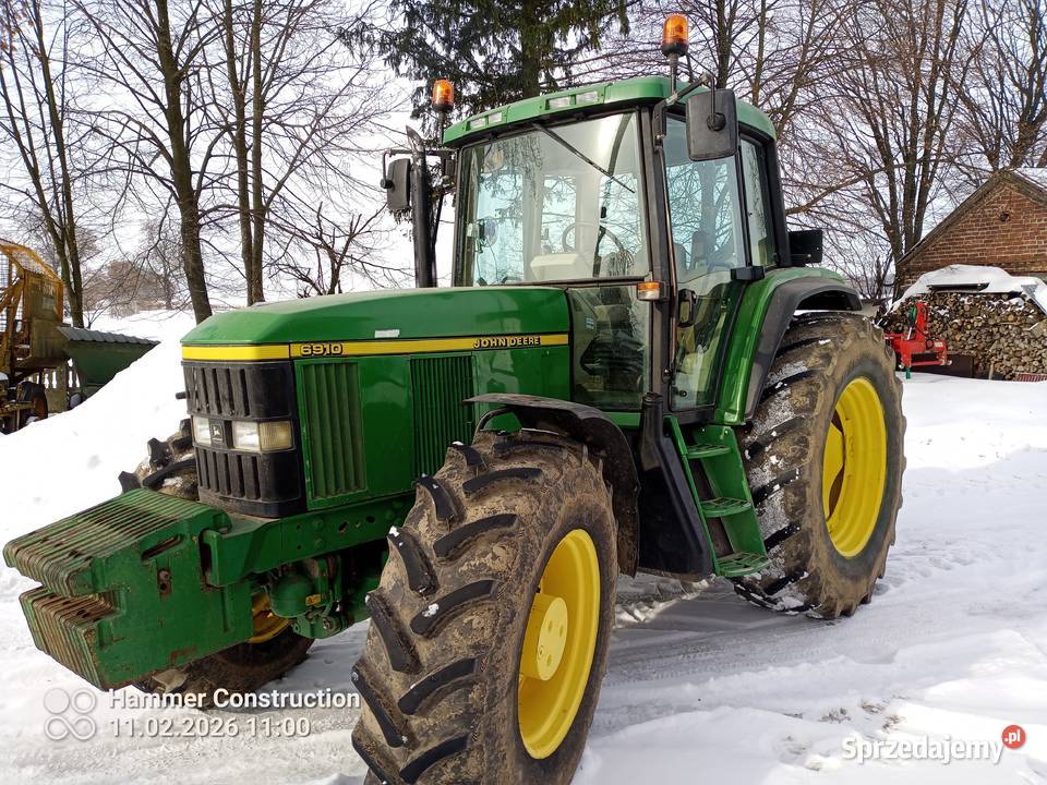 John Deere 6910 lubelskie Tuczapy