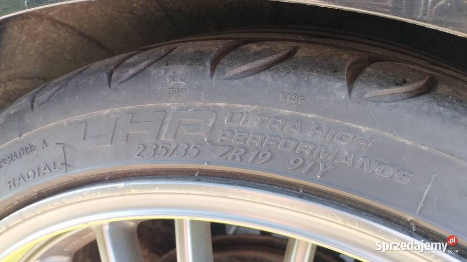 Alufelgi BROCK 19 z oponami 23555 ZR19 5x110 Dobryniów
