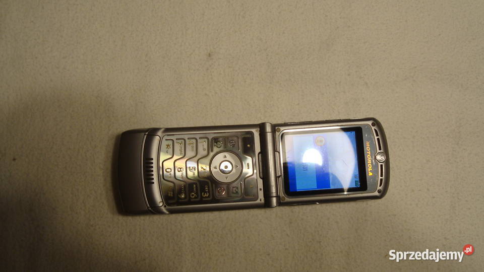Telefon komórkowy Motorola V3 4 MB srebrny Warszawa