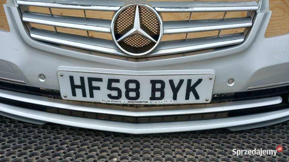MERCEDES W169 LIFT ZDERZAK PRZÓD PDC HALOGEN 761 osobowe Zbierkowo