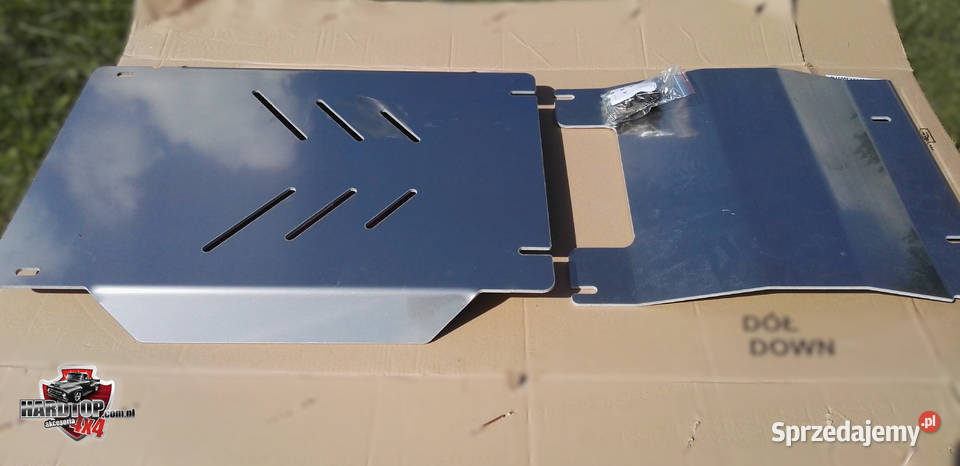 Aluminiowe Osłony Skrzyni Biegów i Reduktora Pasłęk sprzedam