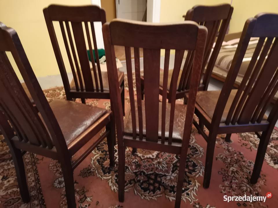 krzesła komplet antyk 6