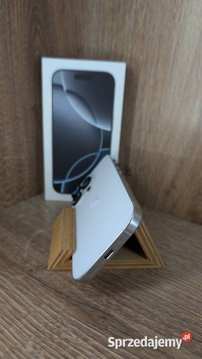Apple iPhone 16 Pro 128GB White Titanium Model Samsung śląskie Ruda Śląska