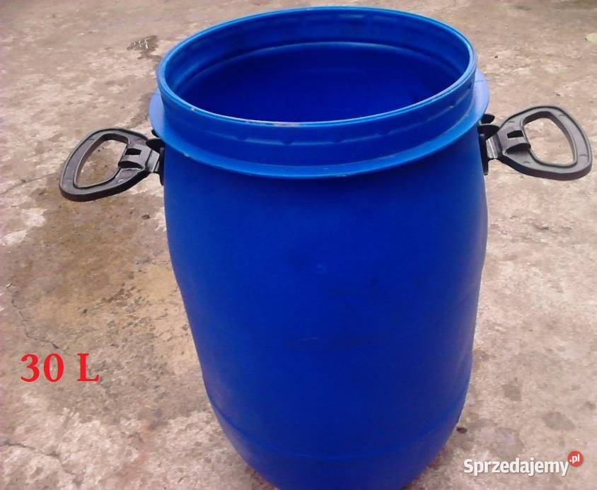 beczka 30L plastikowa z deklem Warszawa
