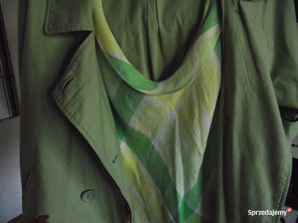 MARKS SPENCER SELEDYNOWY KRÓTKI PŁASZCZYK r 50 Marks&amp;Spencer Piła sprzedam