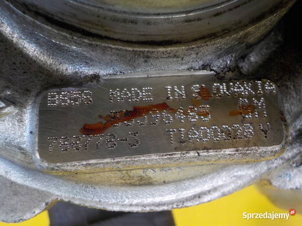 OPEL INSIGNIA ZAFIRA 20 CDTI 13r 130 A20DT Turbosprężarki świętokrzyskie Suków