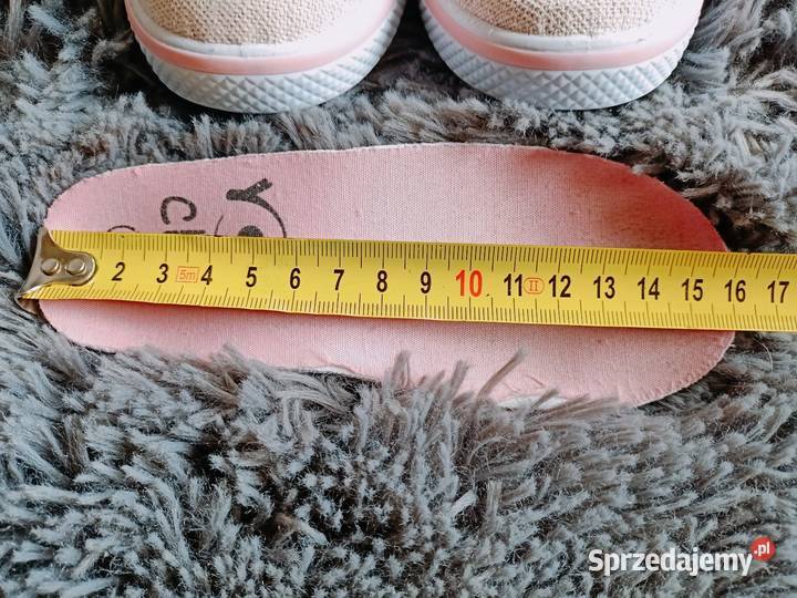 Trampki kapcie dziecięce różowe 25 Płock