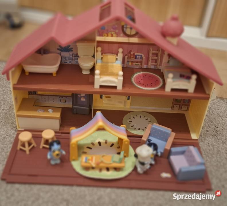 Bluey Domek plus namiot Bingo zestaw mazowieckie Warszawa