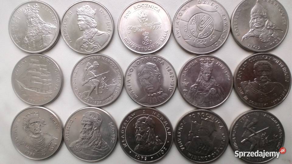 Monety Okolicznościowe Czasy PRLu mazowieckie Płońsk