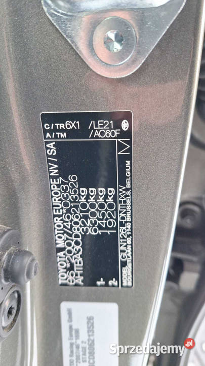 Toyota Hilux 2021 uszkodzona diesel Hilux Lublin