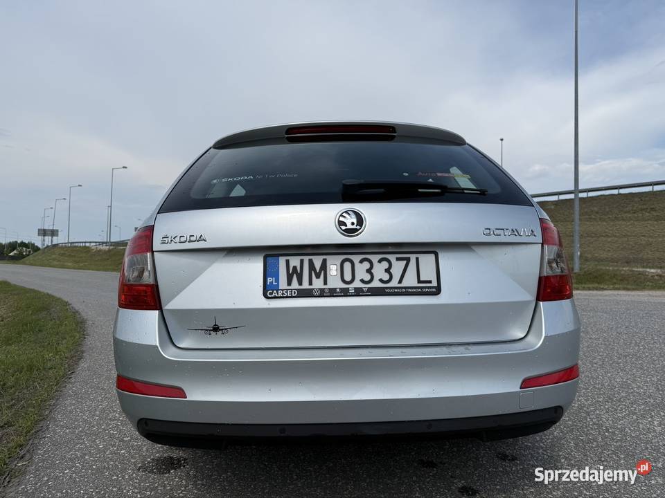 SKODA OCTAVIA III 16 TDI 140 zadbana poduszka powietrzna Octavia Warszawa