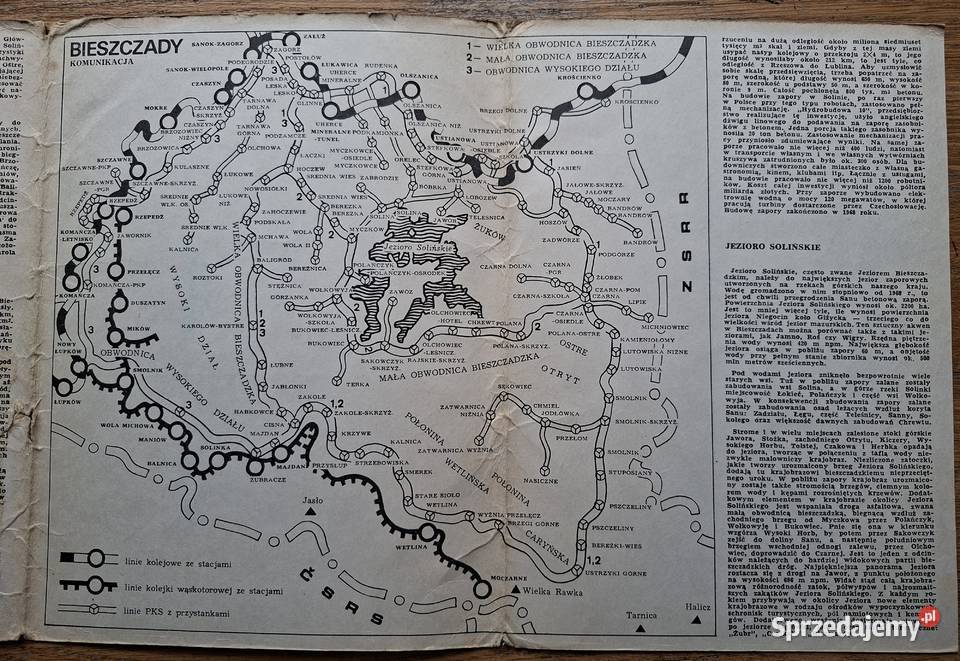 Bieszczady szlaki turystyczne Edward Moskała Kraków