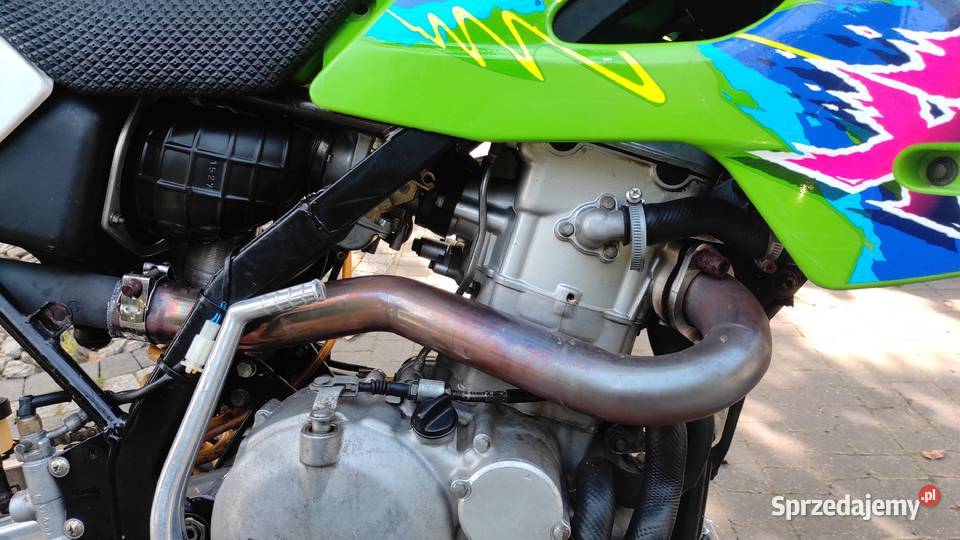 Kawasaki KLX 650 R kolektor wydechowy tłumik Warszawa