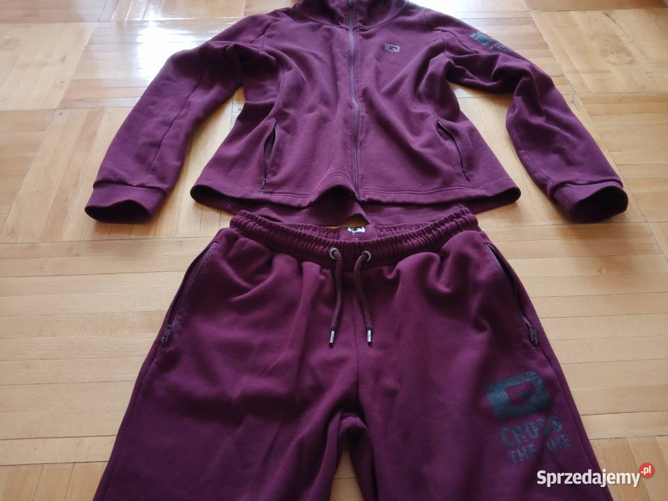 Komplet dresowy dres bluza spodnie IQ damski