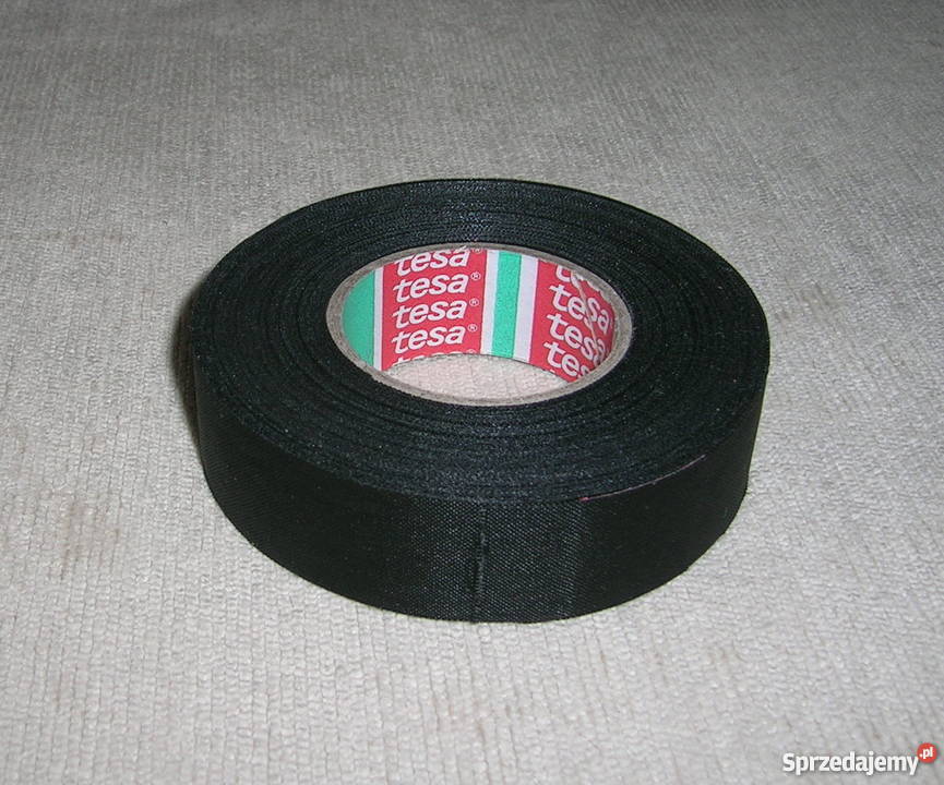 Taśma do wiązek czarna parciana 19mm 25m 300um Pozostałe Pozostałe Wyszków