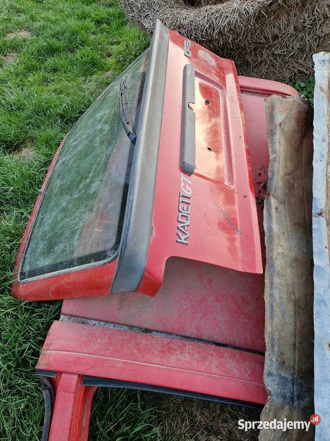 Klapa opel kadet łezka fotel osobowe dolnośląskie Bystrzyca Kłodzka