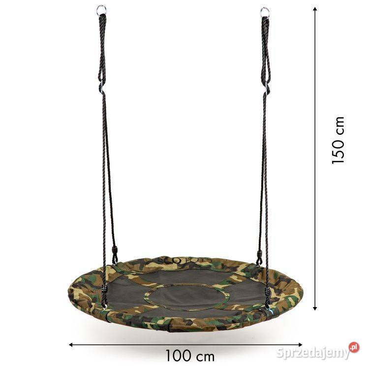 Huśtawka ogrodowa bocianie gniazdo 100 ECOTOYS2