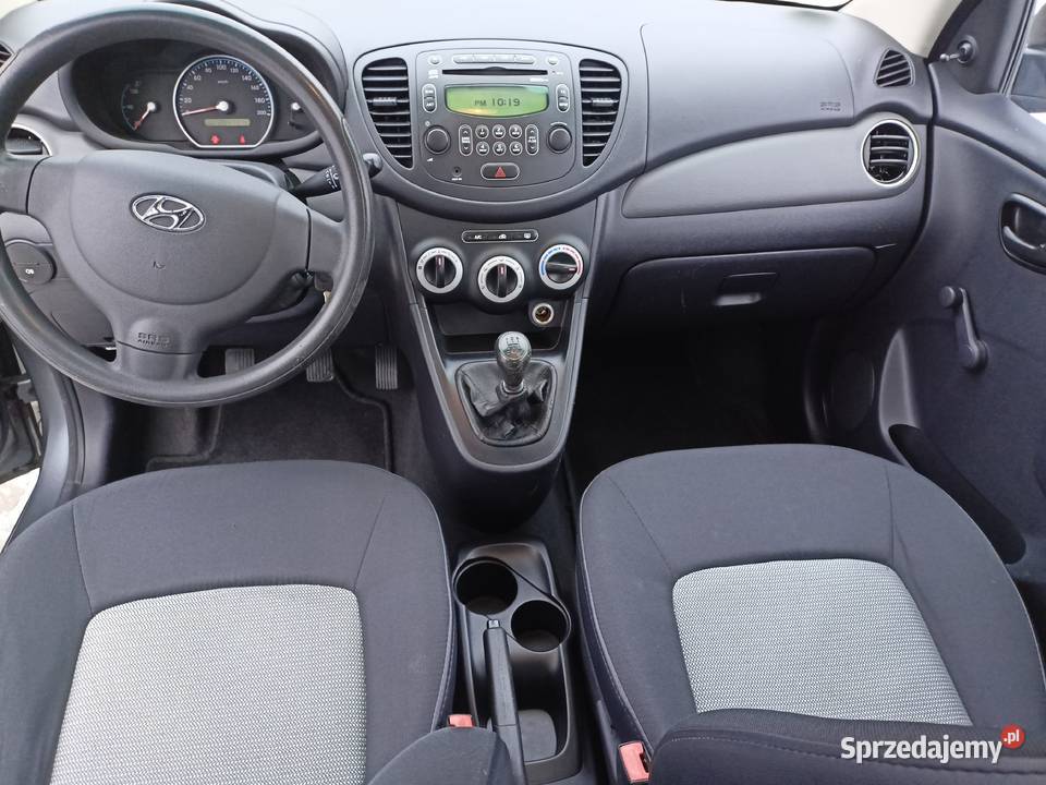 Hyundai i10 11 benzyna 2009 Klima 5 drzwi manualna Kolno