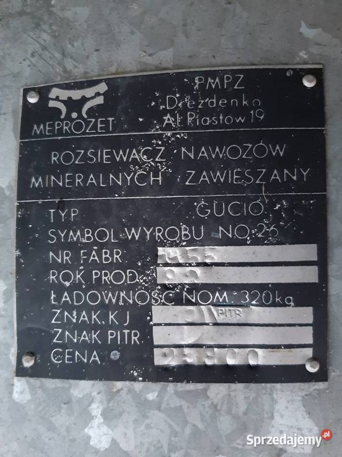 Sprzedam rozsiewacz lej OKAZJA nieuszkodzony Radom