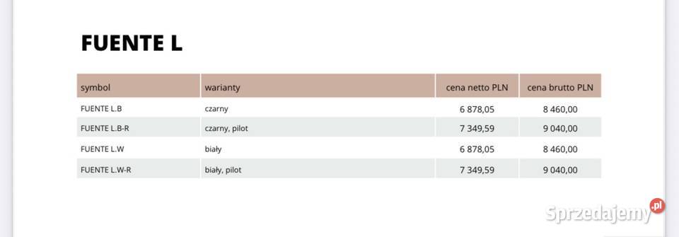 HITZE Gazowy ogrzewacz tarasowy FUENTE L Poznań sprzedam