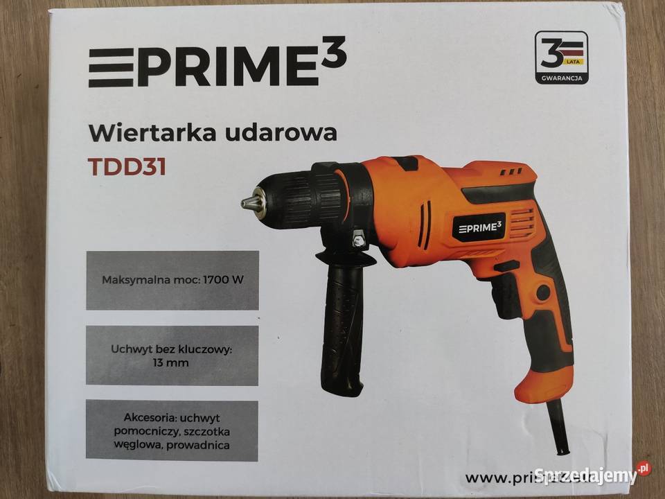 Wiertarka udarowa tdd31 prime3 1700 w podkarpackie Ulanów sprzedam