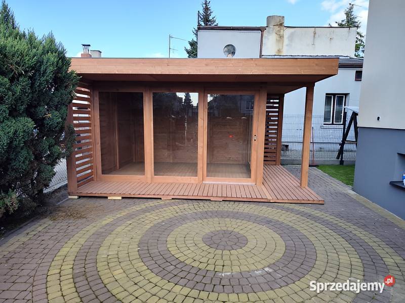 ALTANA 29 SZKLANA ALTANKA OGRODOWA DOMEK Parzymiechy