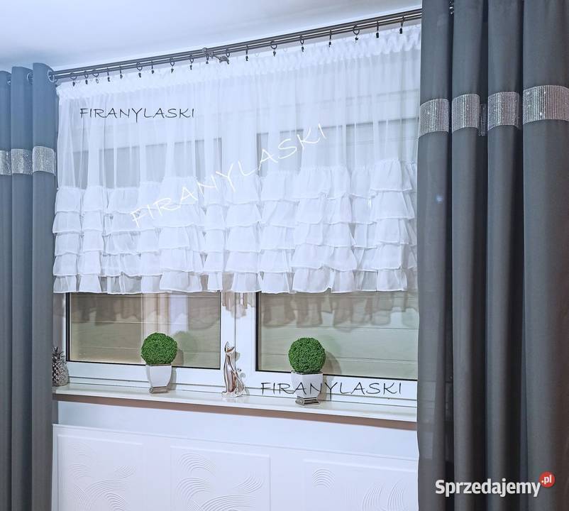 Firana do pokoju salonu kuchni Firany Gotowe Międzychód