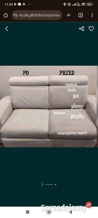 Pranie dywanów i tapicerki meblowej Gorzów Wielkopolski