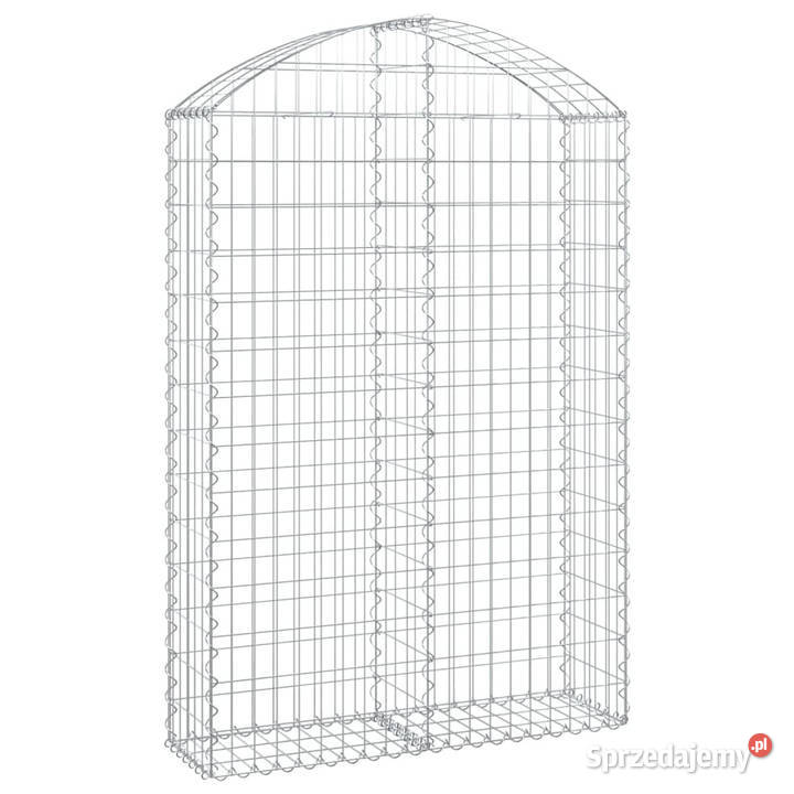 Łukowaty kosz gabionowy 100x30x140160 mazowieckie Warszawa