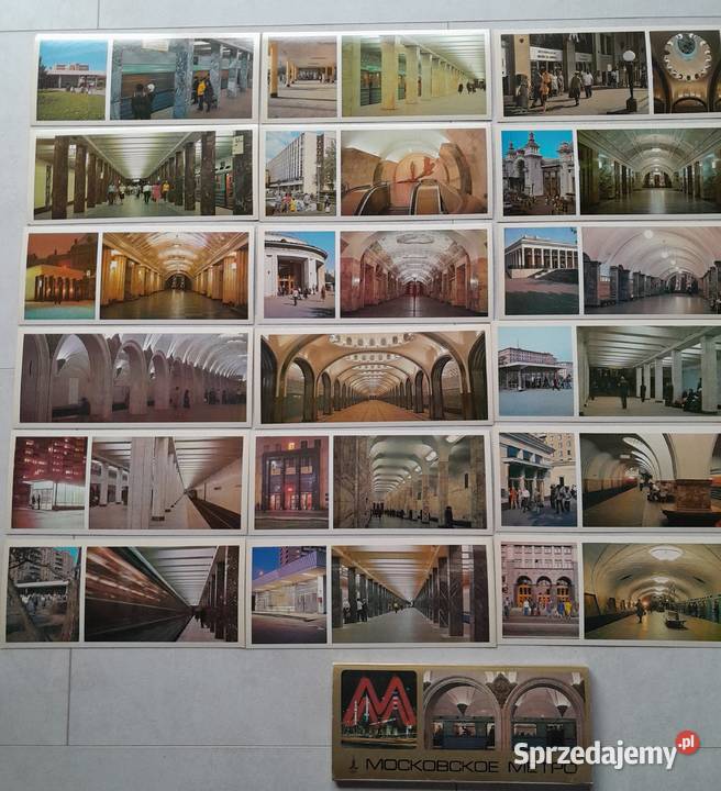 Stare pocztówki kartki pocztowe pocztówka Moskwa Dąbrowa Górnicza