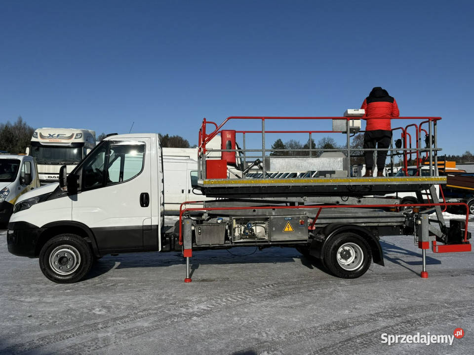 Iveco Zwyżka Podnośnik Nożycowy Franke FHB 63 Widełki