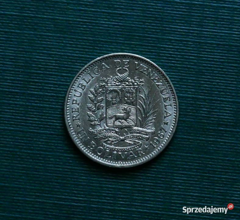 WENEZUELA 1 boliwar 1967r śląskie Gliwice