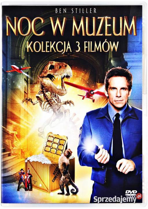 NOC W MUZEUM 1 3 KOLEKCJA 3 FILMÓW