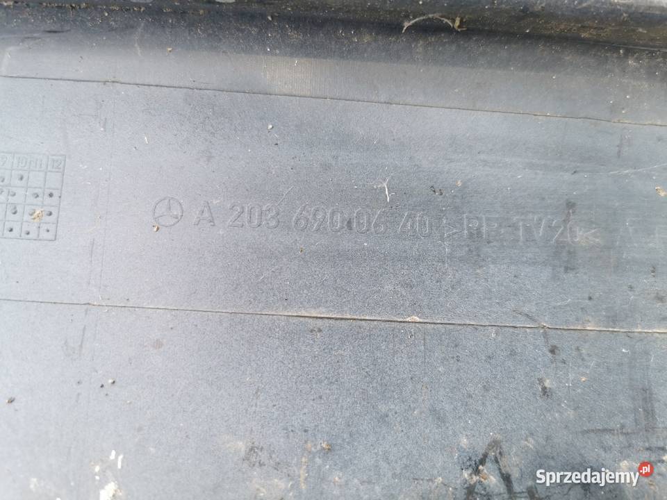 listwa progowa w203 cklasa prawa a2036900640 listwy boczne Międzychód