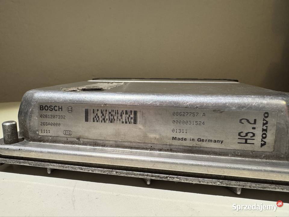 Sterownik silnika ECU VOLVO S60 S80 V70 20T Warszawa