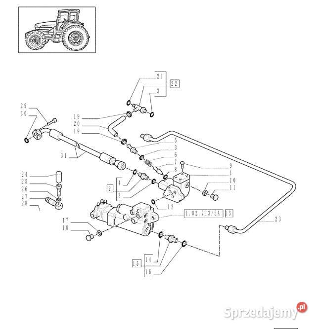 Zawór hamulcowy 47126820 Rexroth 0538008419 sprzedam