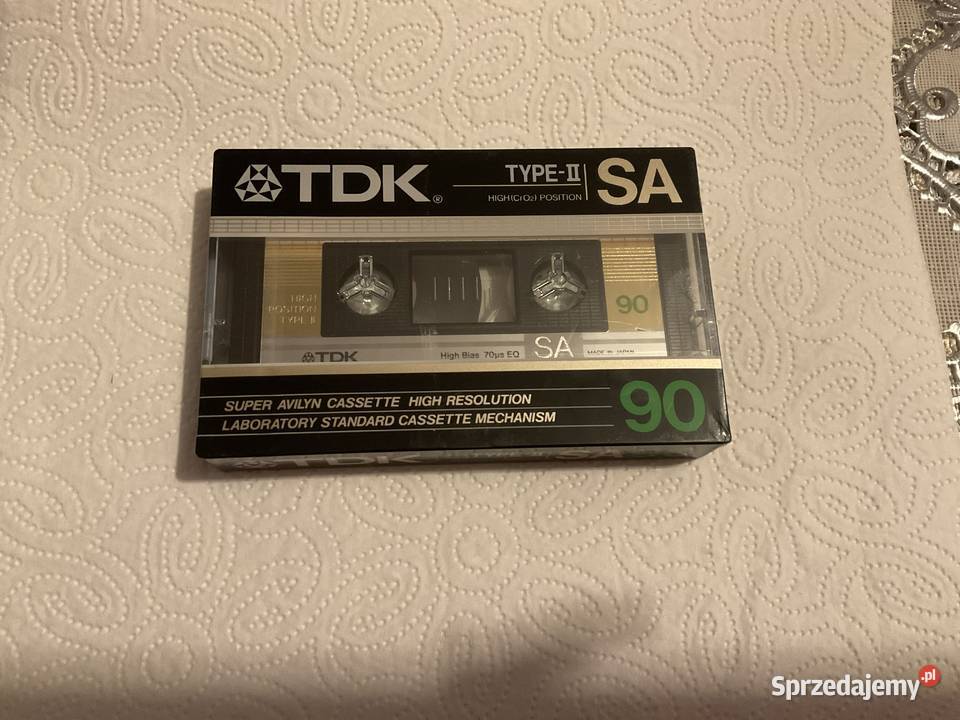 Kaseta TDK SA 90 1986 Sosnowiec
