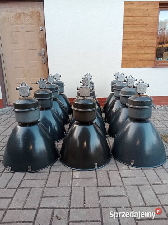 Stare wiszące lampy przemysłowe Kudowa-Zdrój sprzedam
