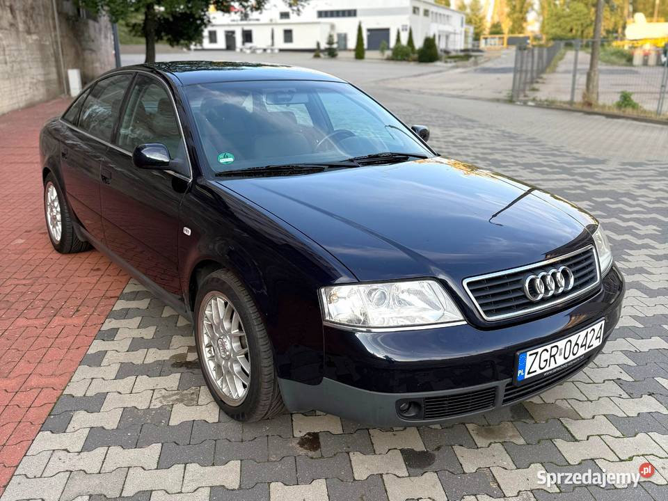 Audi A6 24 manual SUPER STAN 130 zarw lakier metallic Gryfino