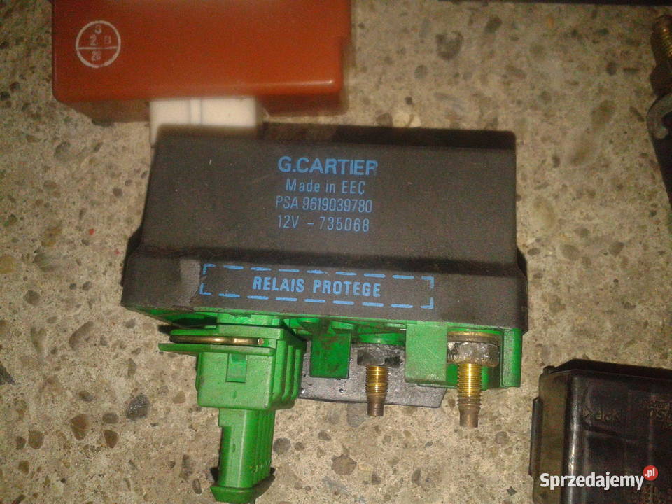 Przekaźnik Świec 9619039780 GCARTIER Citroen podkarpackie