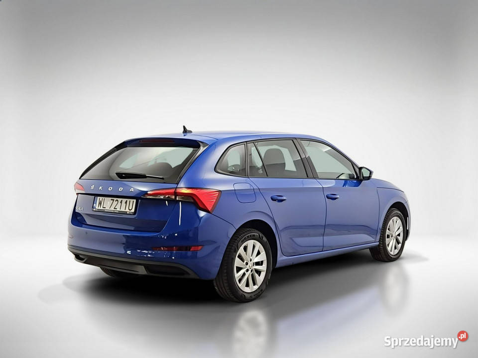 koda Scala 10 TSI Ambition Z Polskiego Salonu czujnik parkowania Škoda mazowieckie Warszawa