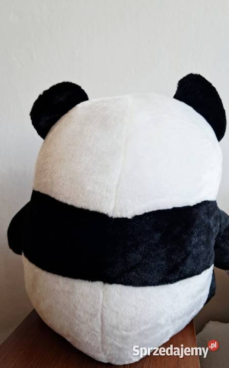 Pluszowa panda 40 czarny Łódź