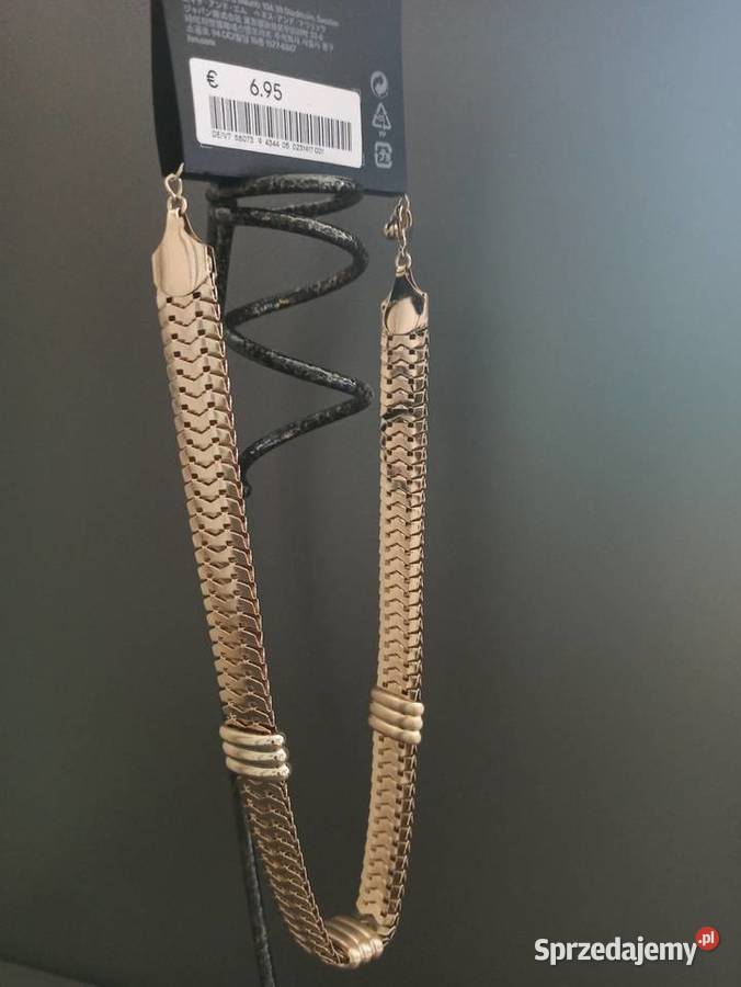 Łańcuszek kolia złoty Nowy Białystok sprzedam